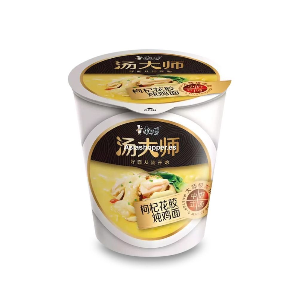 Ramen Edición Sabor a Pollo Cup 78g MASTER KONG