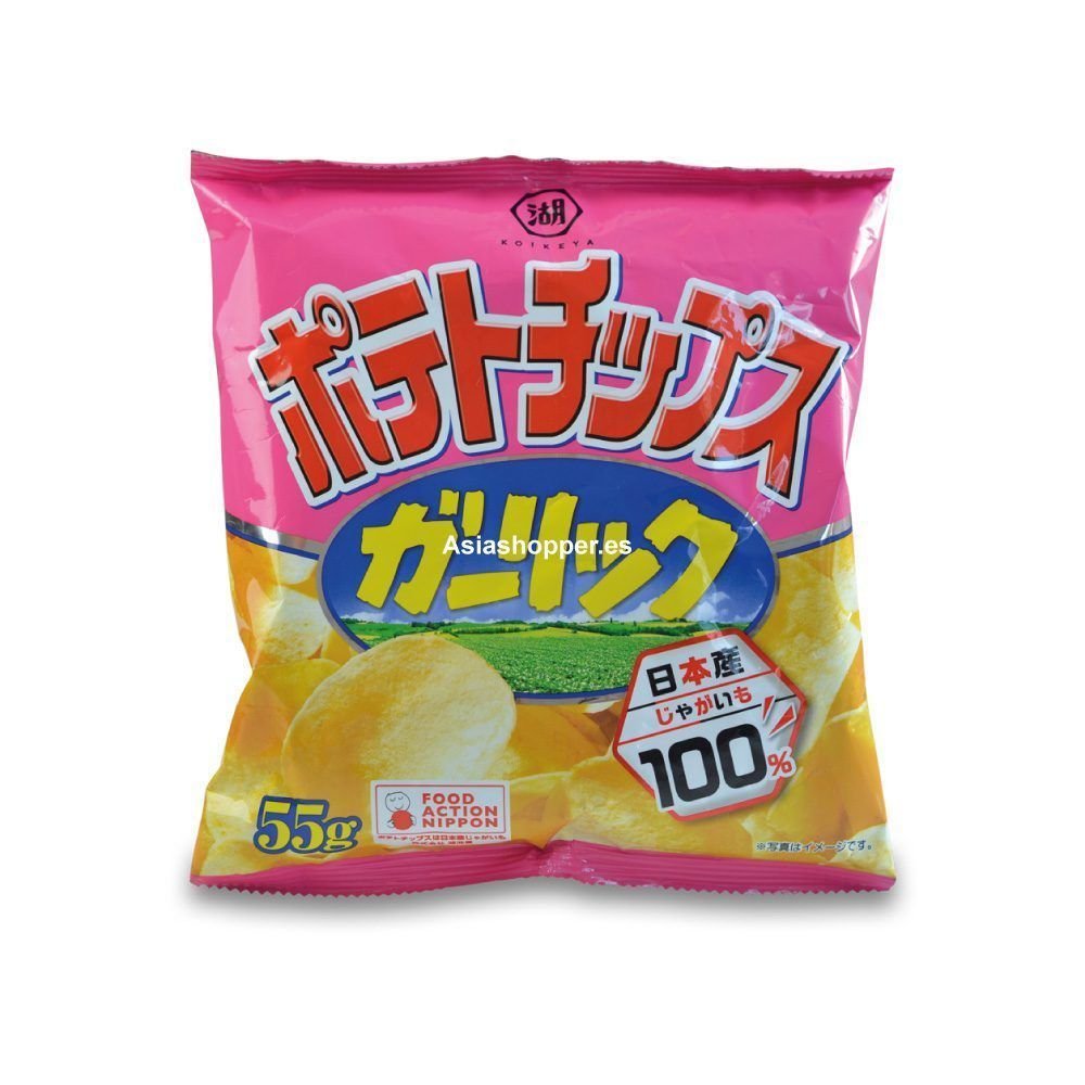 Patatas Fritas Sabor a Ajo 55g