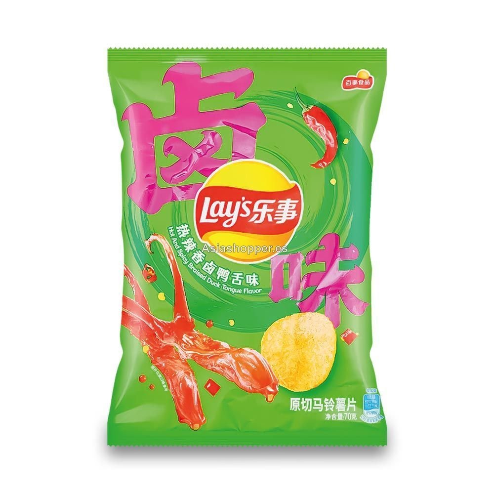 Patatas Fritas Sabor a Pato Picante 70g Lay´s
