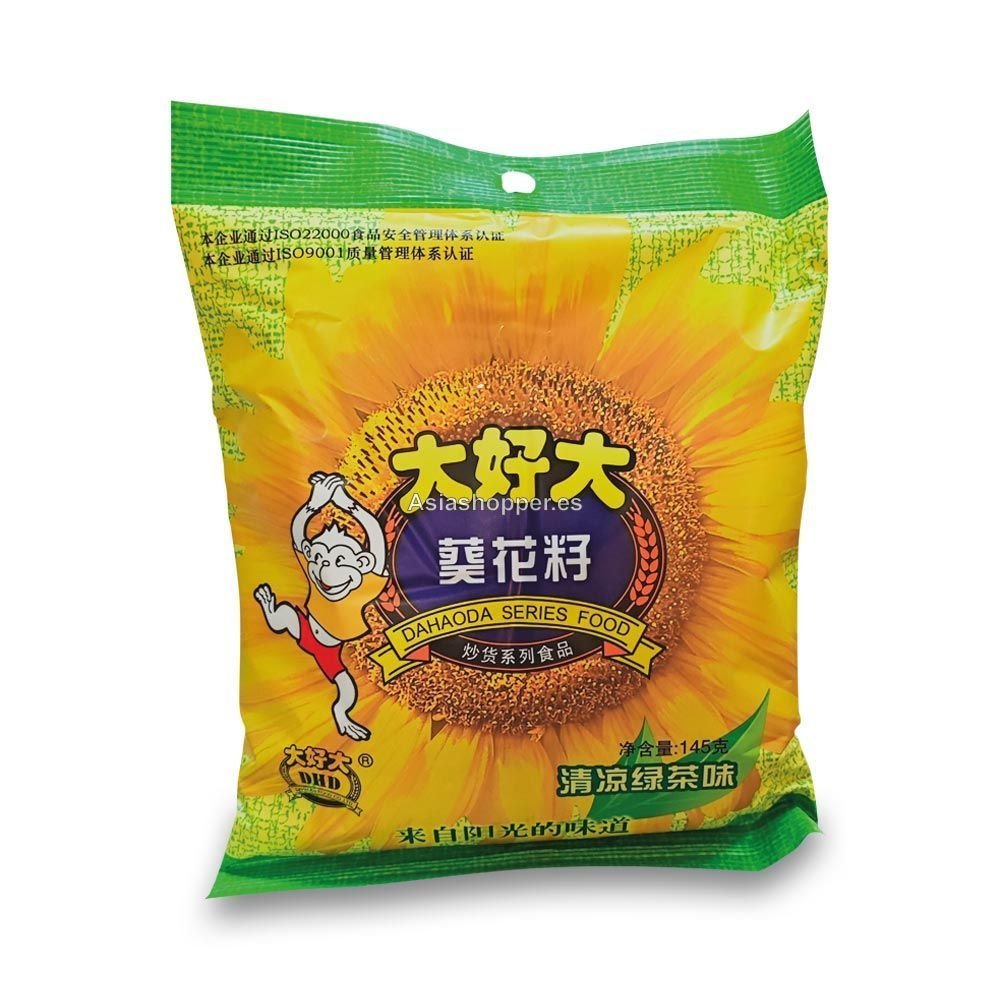 Pipas Sabor a Té Verde 145g