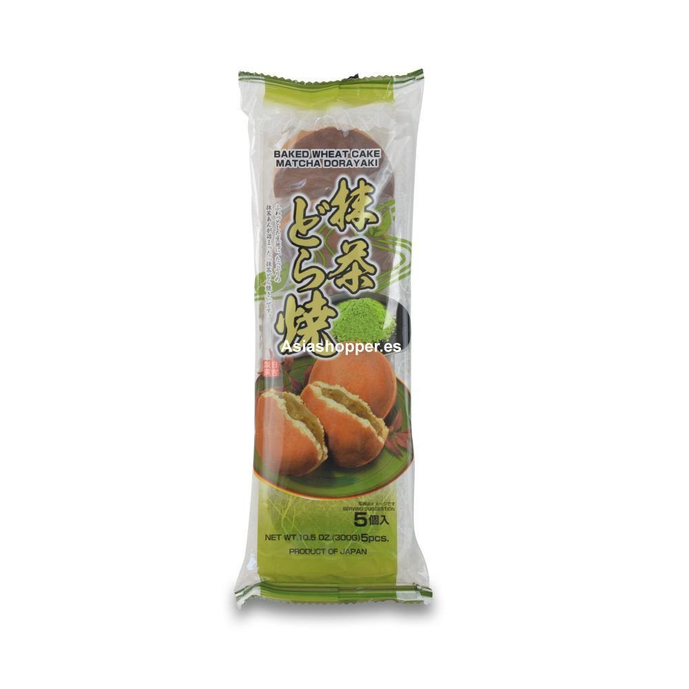 Dorayaki Sabor a Matcha 300g