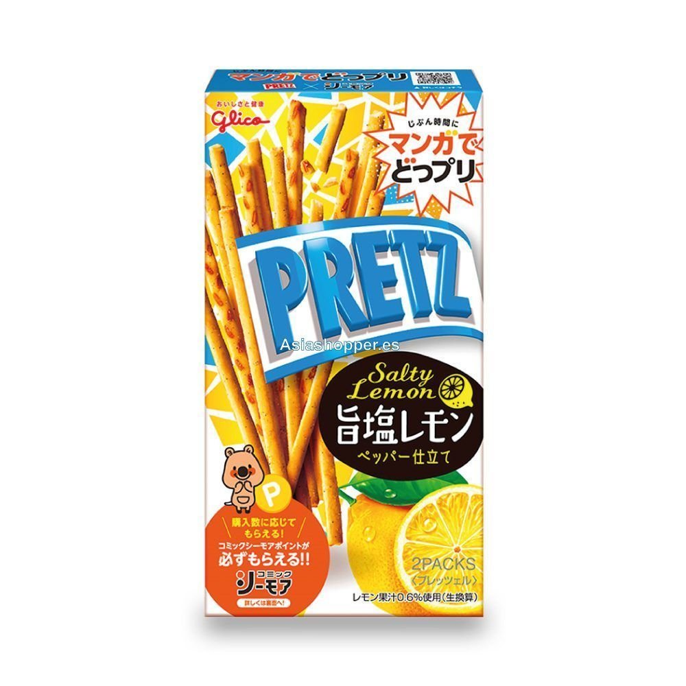 Palitos Pretz Sabor a Limón 62g Glico