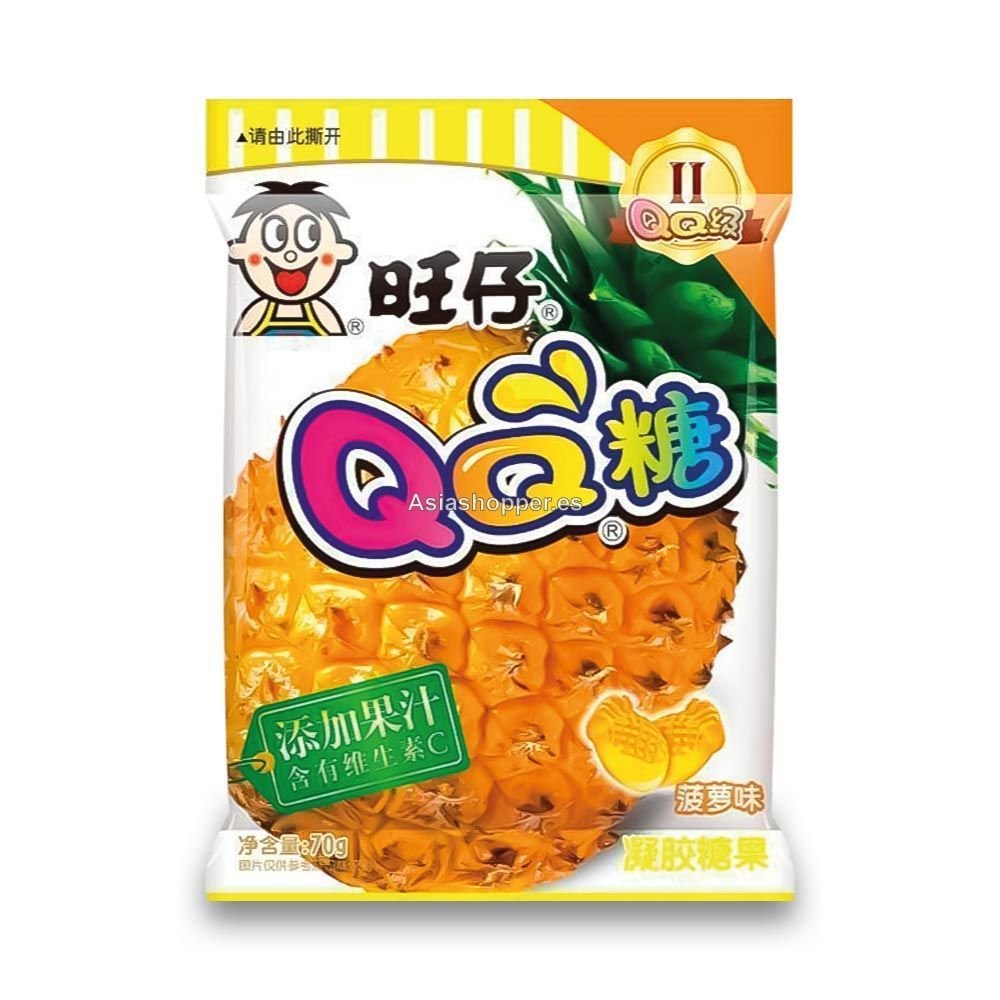 Gominolas Sabor a Piña 70g Want Want