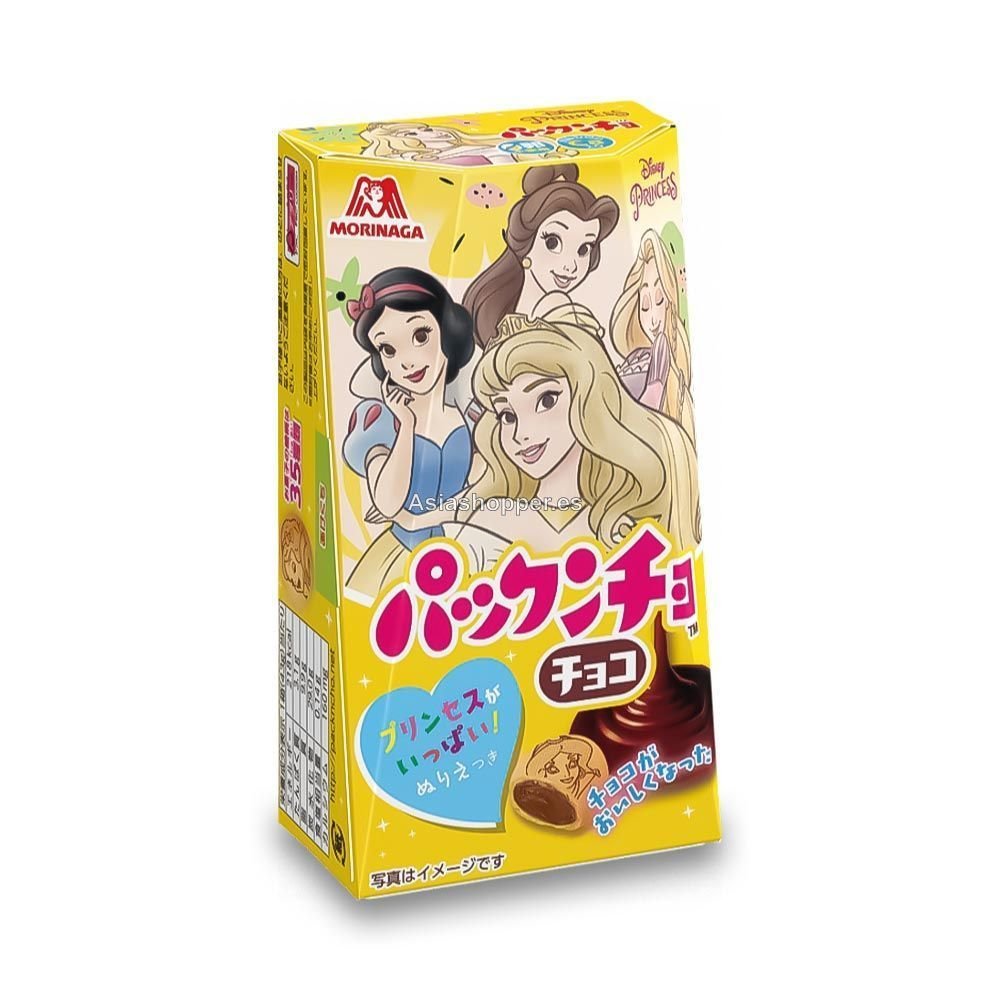 Galletas de Disney Princesas Sabor a Chocolate 43g Morinaga