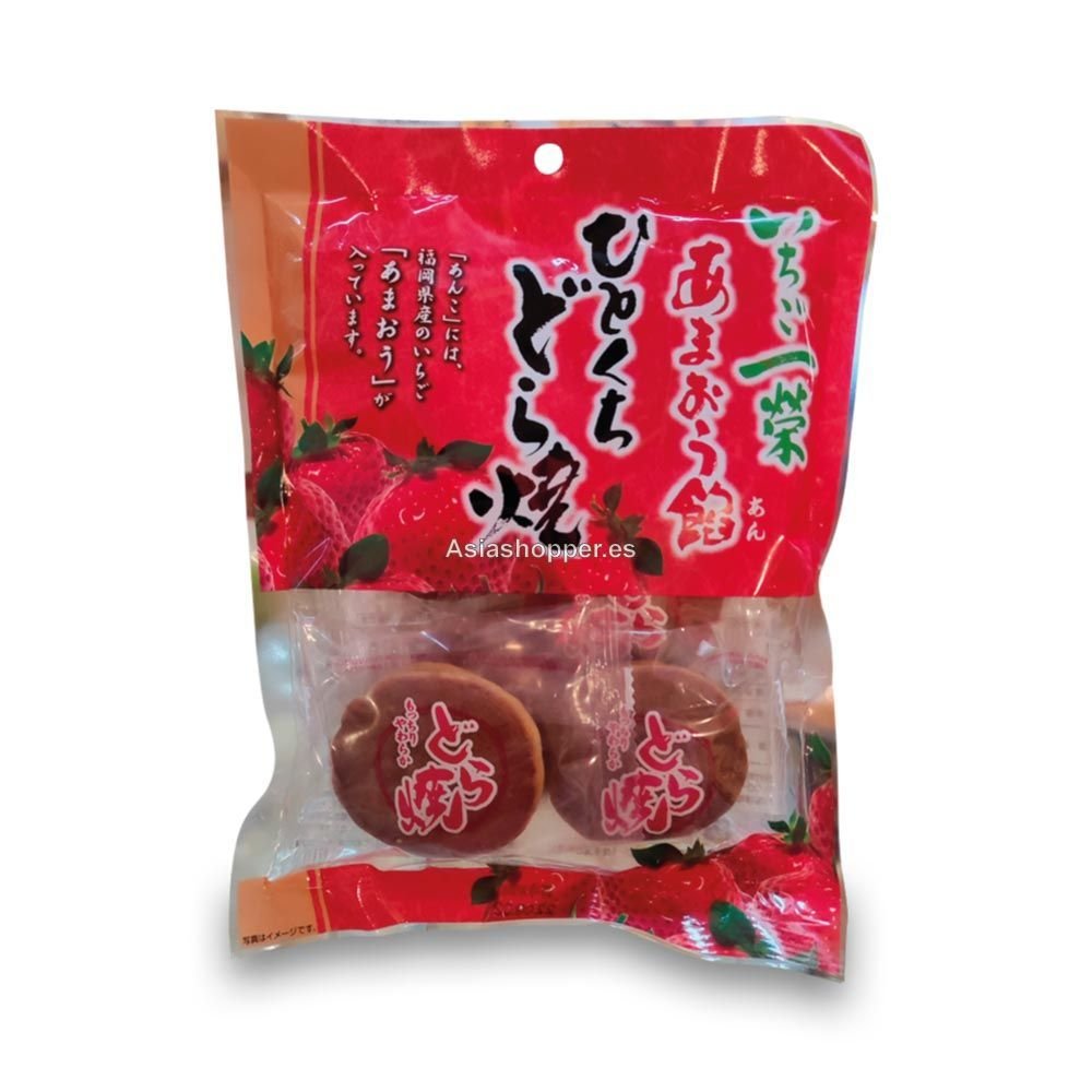 Dorayaki con Crema de Fresa 138g