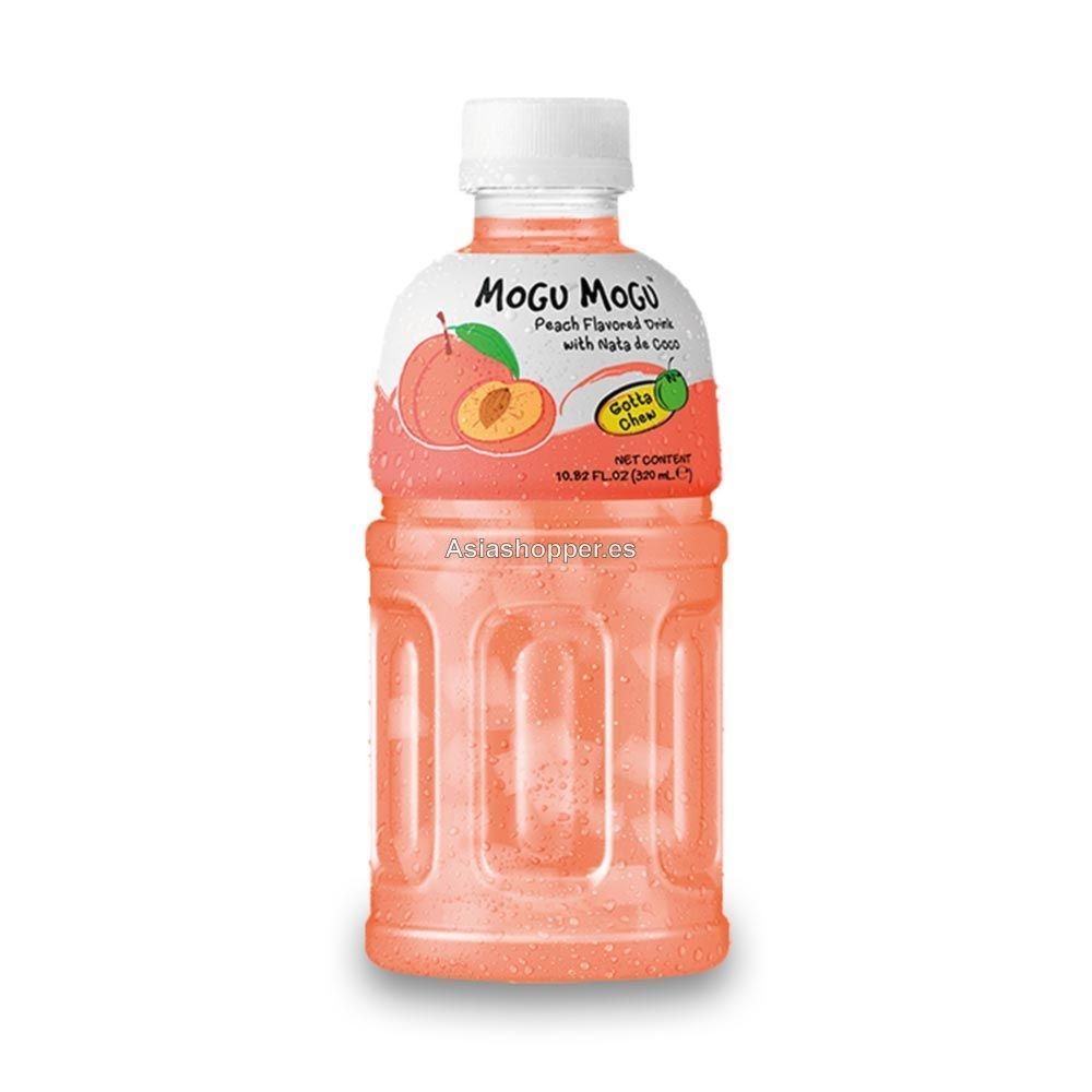 Bebida Mogu Mogu Sabor a Melocotón 320ml