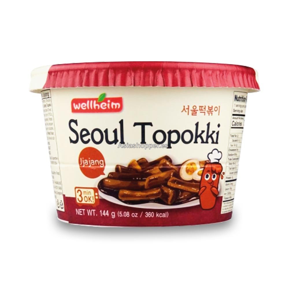 Topokki Instantáneos Sabor a Jajangmyeon 142g