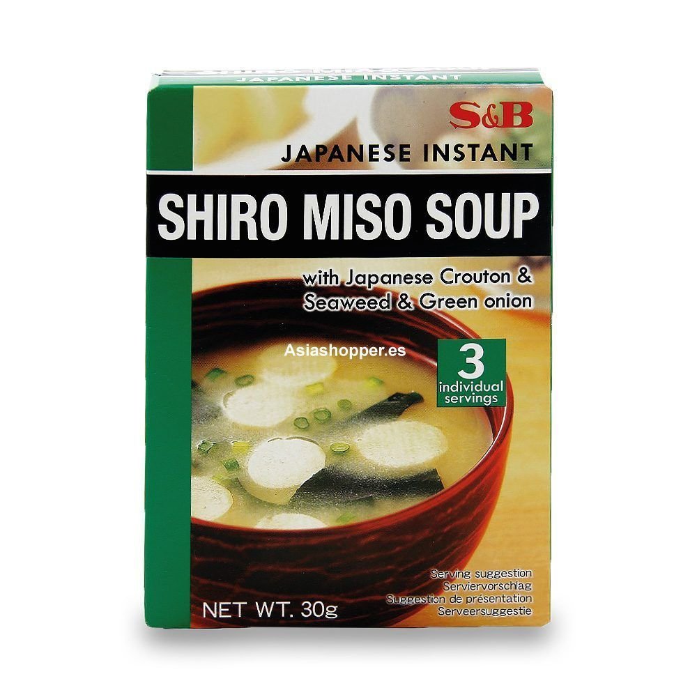 Sopa de Miso Blanco Sabor a Shiro