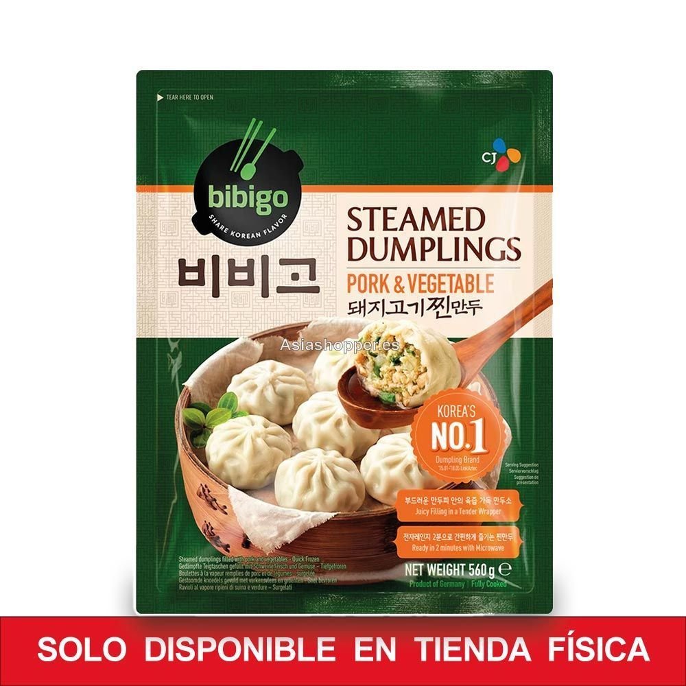 Xiao Long Bao de Cerdo con Verduras 560g