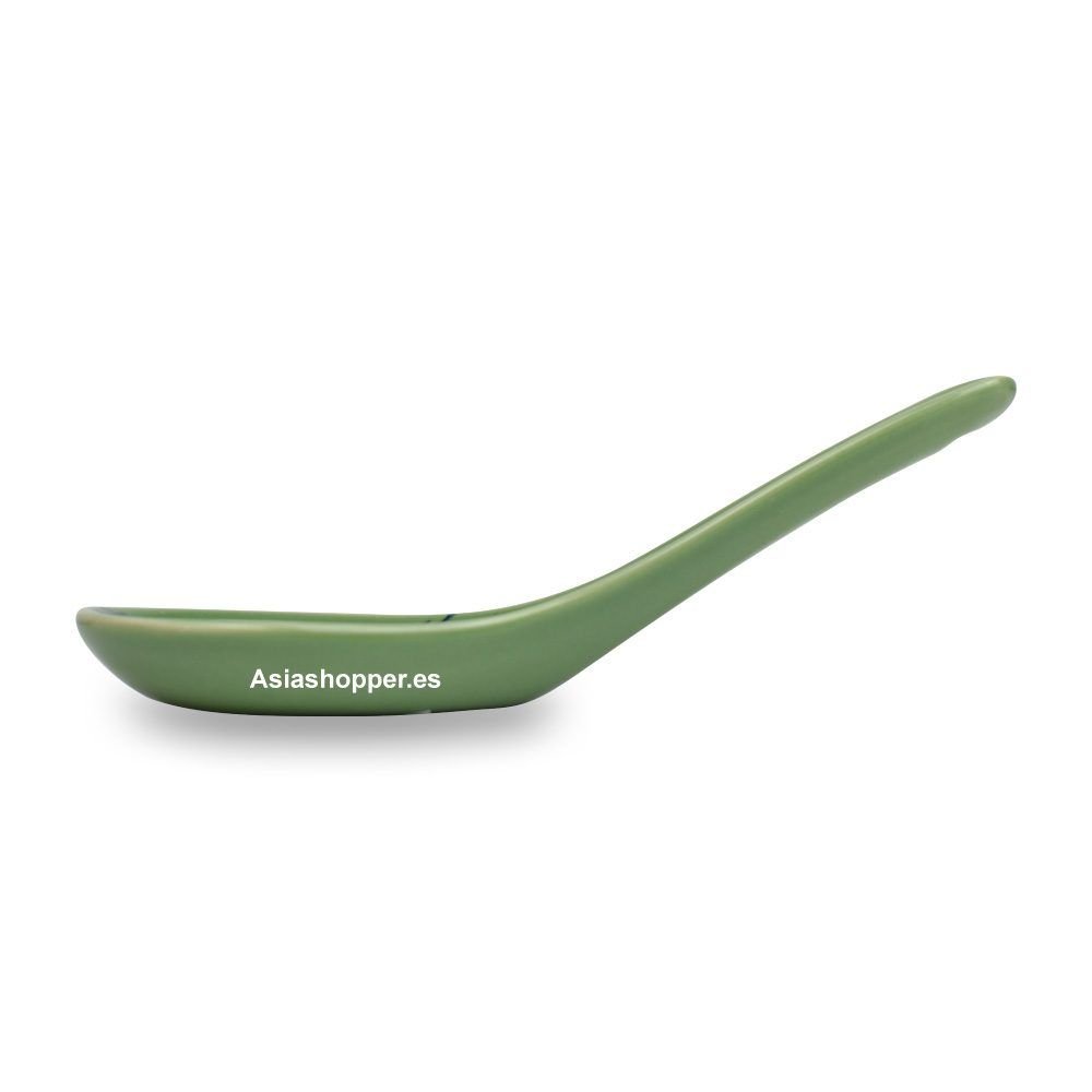 Cuchara para Sopa y Ramen (verde) - Image 2