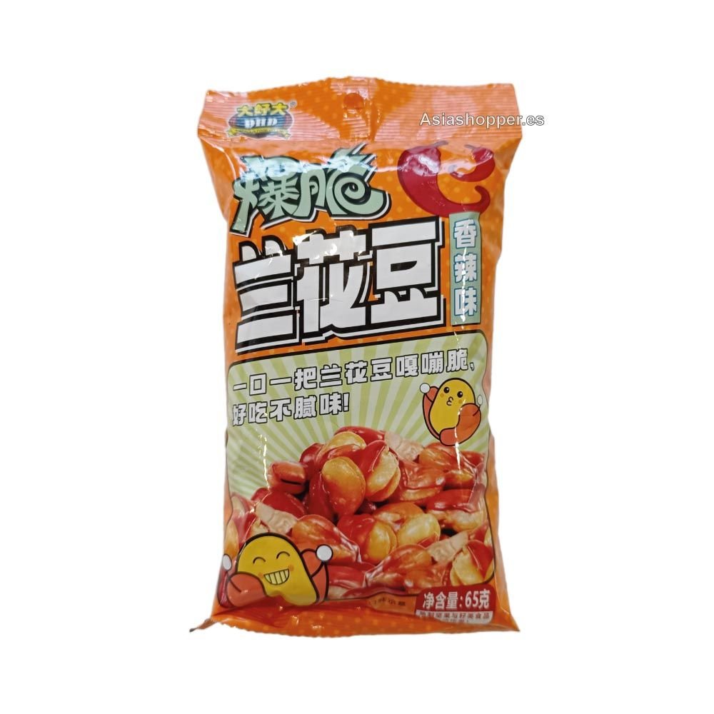 Habas Fritas Picantes 65g DHD