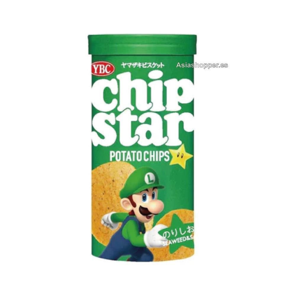 Chip Sabor a Algas Saladas 45g YBC Mario Bros