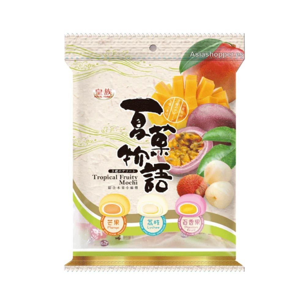 Mini Mochi Sabor Frutas Tropicales 24g Royal Family
