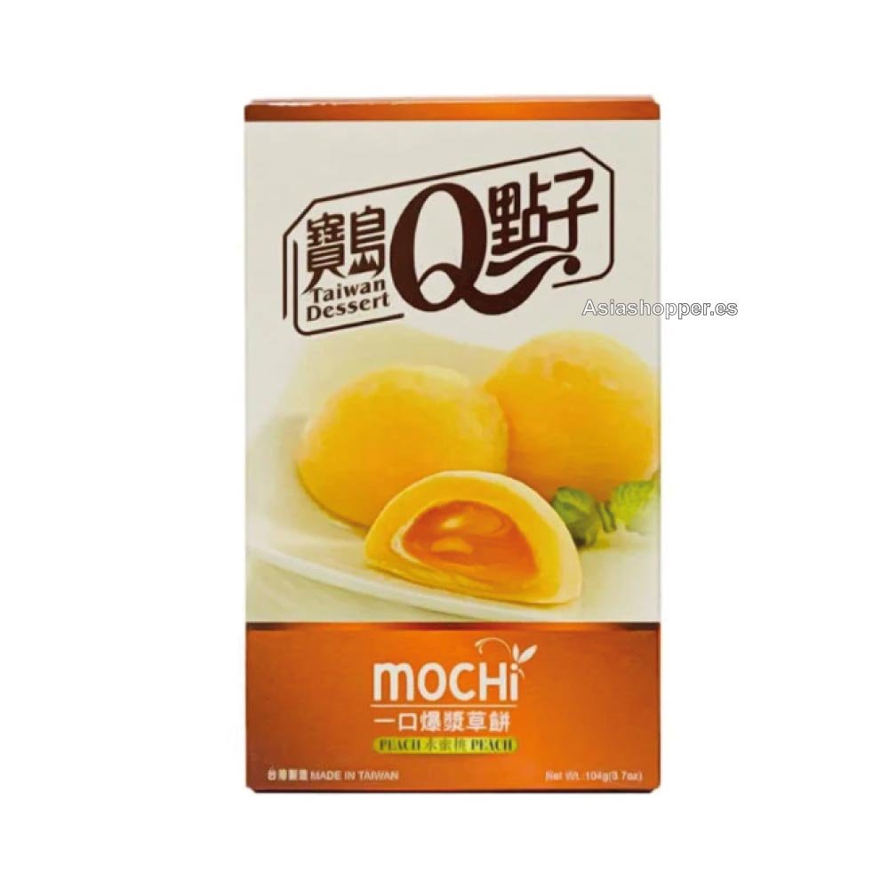 Mochi Sabor Mango con Crema Mango 104g Taiwan Dessert