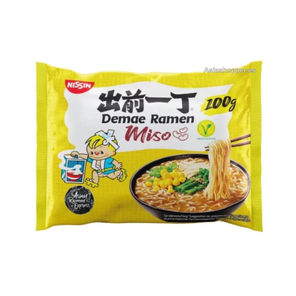 Ramen Sabor Miso 100g Nissin