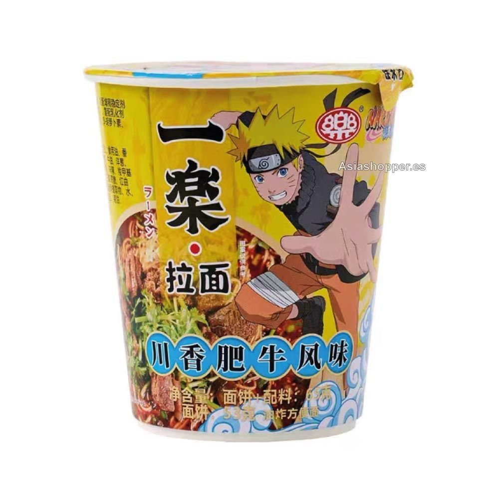 Ramen Instantáneos Sabor Ternera 65g Ichiraku