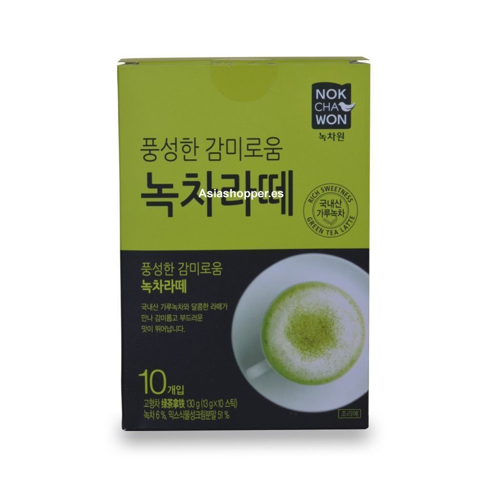 Té Verde Latte en Polvo