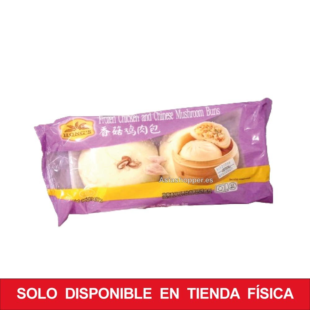 Baozi Relleno Pollo Estofado 280g HONGS