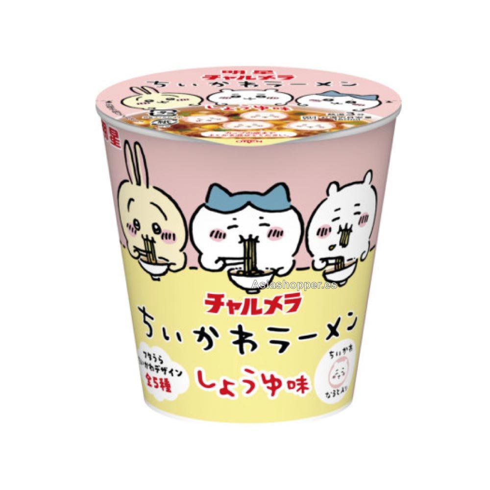 Chiikawa Ramen Charmera sabor Salsa de Soja 35g MYOJO