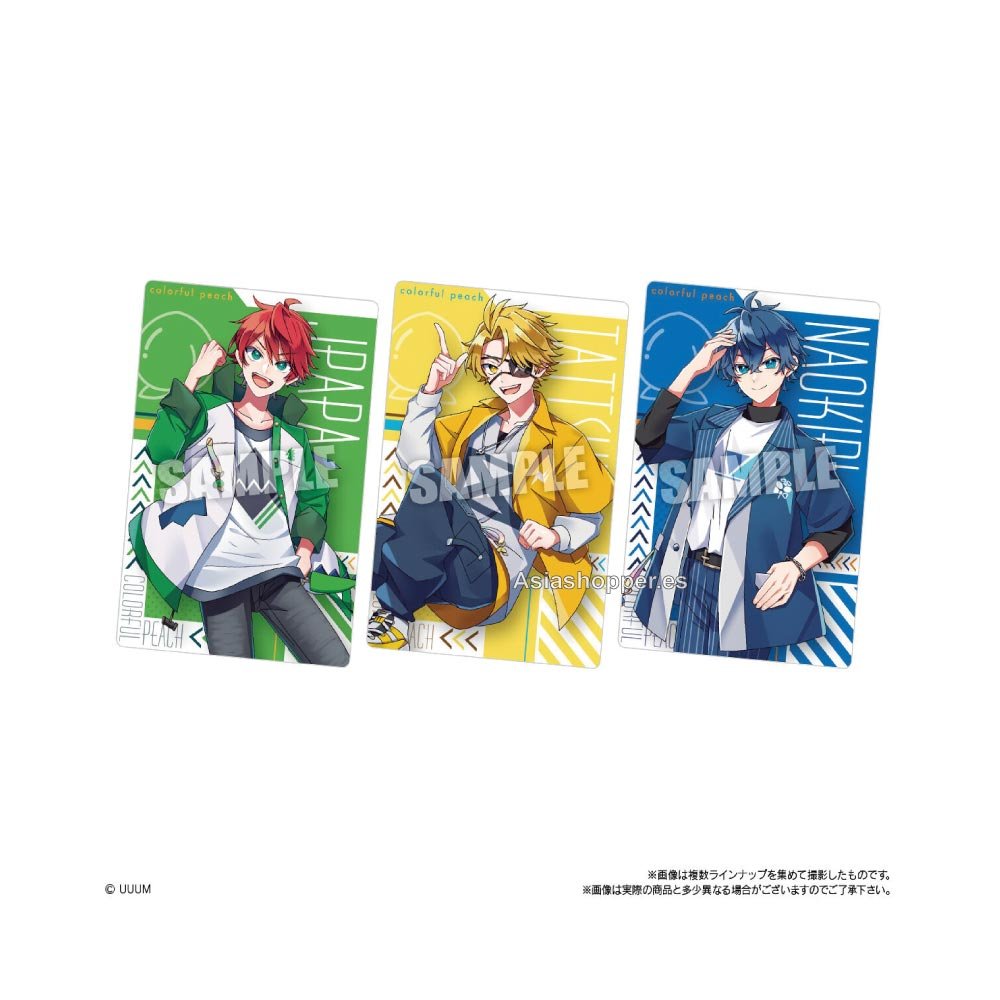 Barquillo Wafer con Carta Colorful Peach 14g BANDAI - Image 2