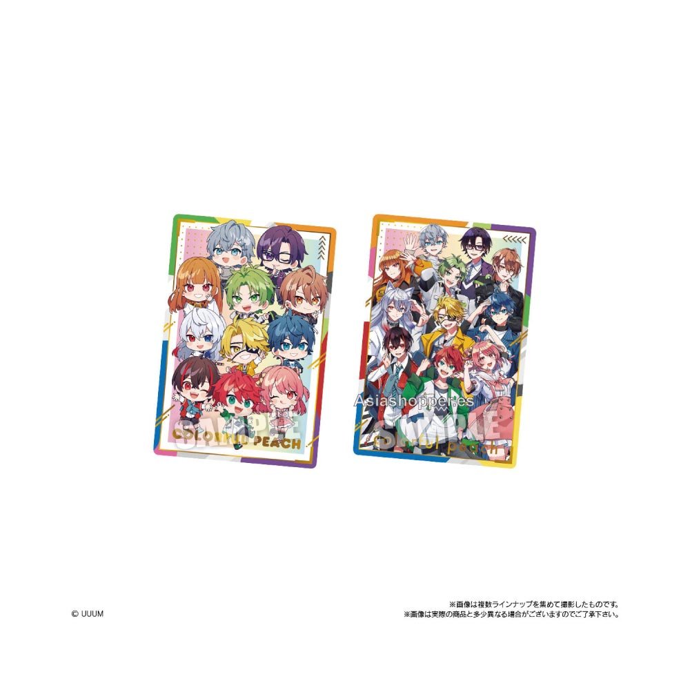 Barquillo Wafer con Carta Colorful Peach 14g BANDAI - Image 8