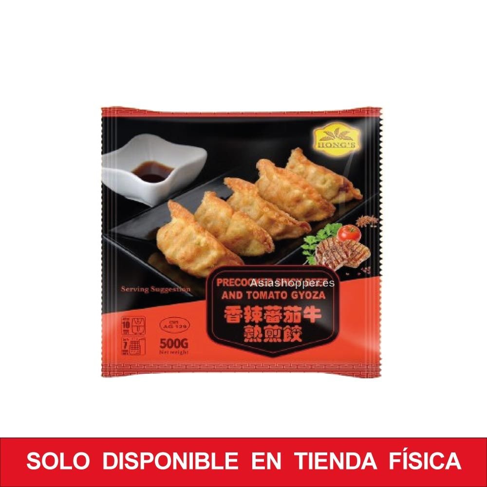 Gyoza Ternera con Tomate Picante 500g HONGS