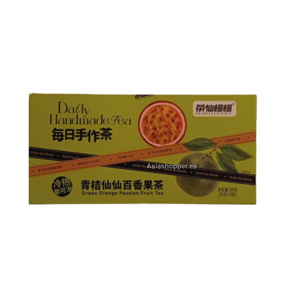 Infusión de Naranja y Maracuyá 80g (8gx10) DrinkTeaSlowly