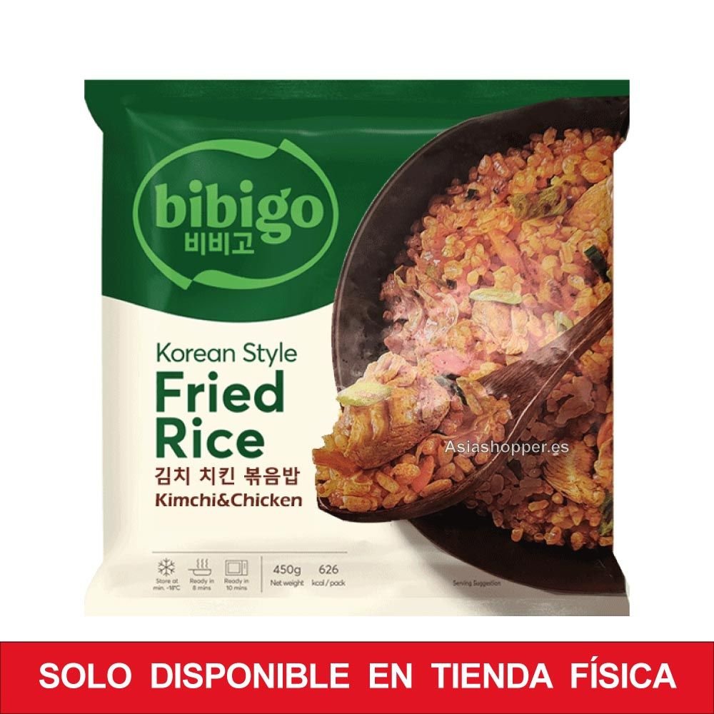 Arroz Frito de Pollo Kimchi 450g BIBIGO