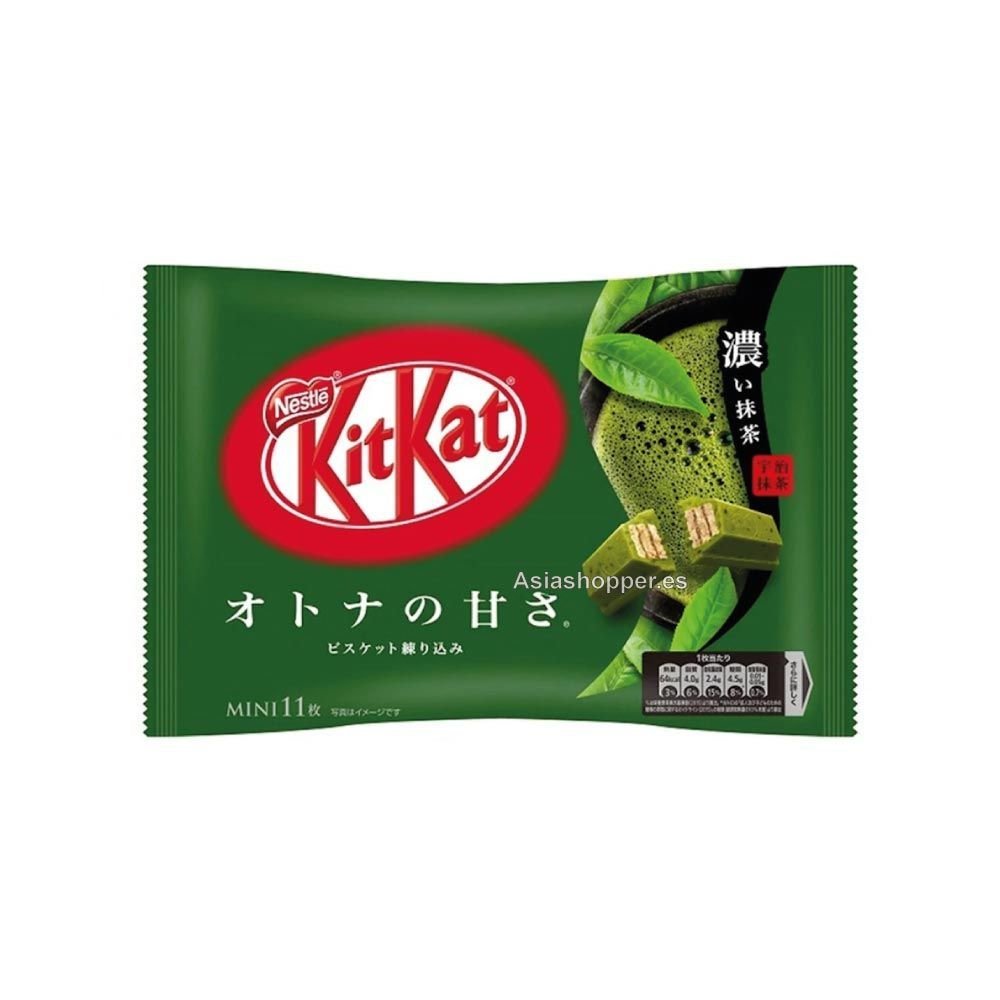 Kit Kat Sabor Matcha Intenso 124,3g NESTLE
