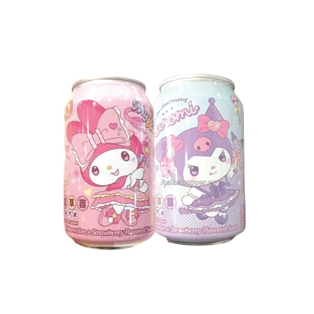 Bebida Sanrio Sandia Fresa 330ml KUROMI