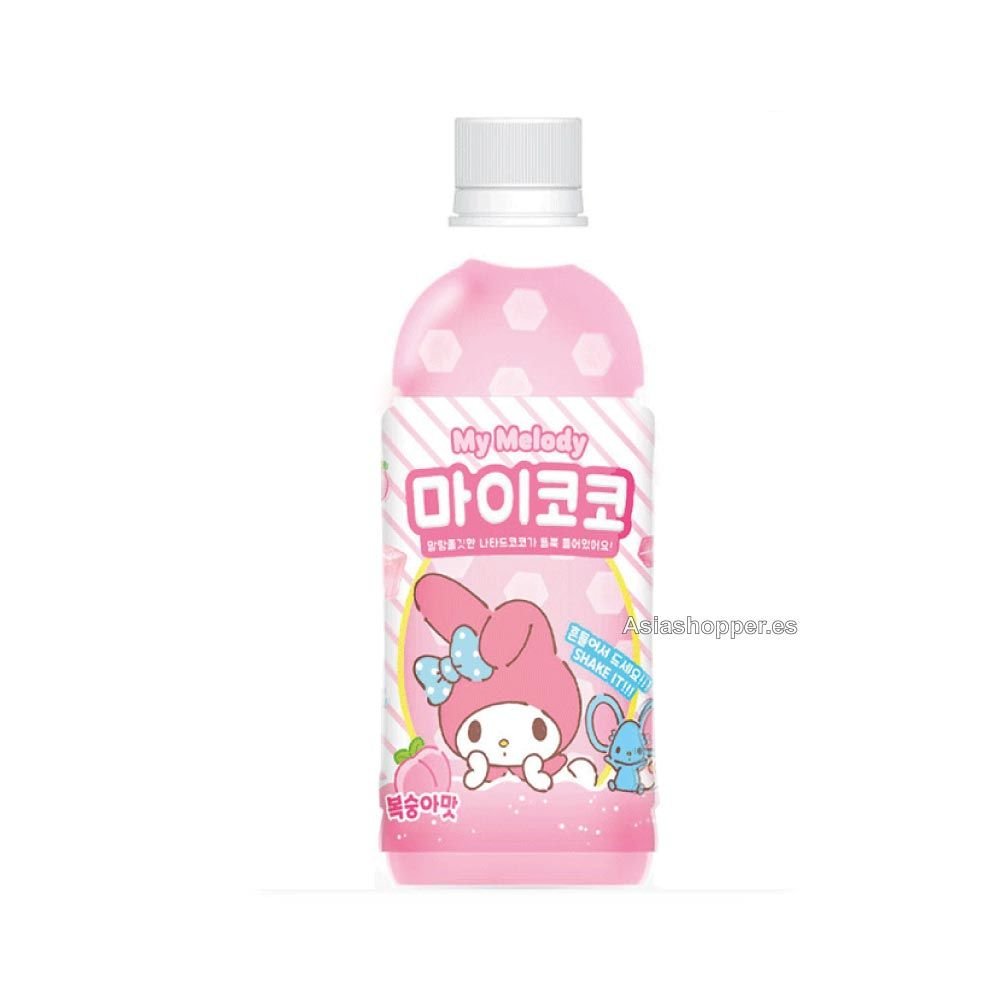 MoguMogu sabor Melocotón My Melody 340ml MISTY MY COCO