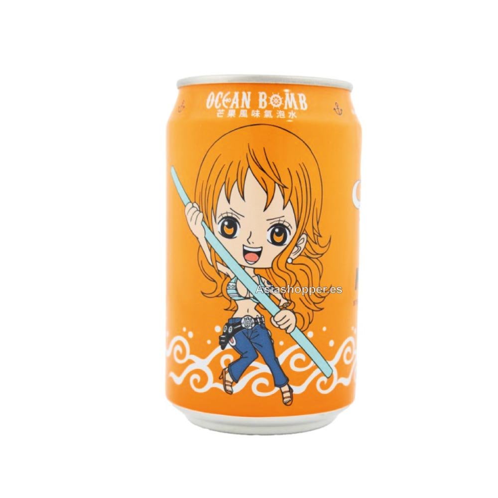 Lata One Piece Nami Refresco Sabor a Mango 330ml