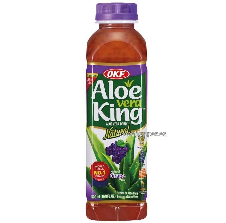 Bebida Aloe Vera sabor Uva