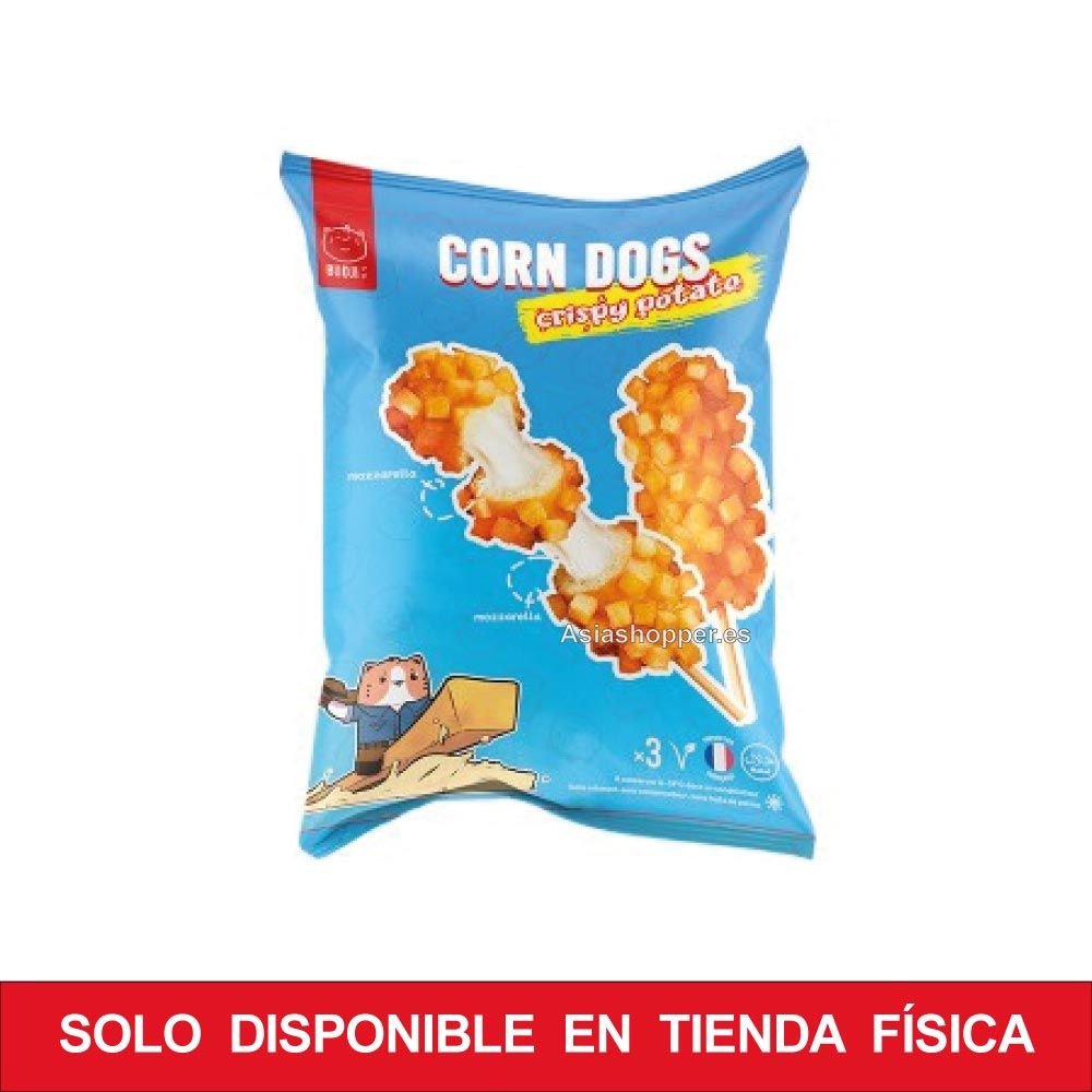 Perrito Coreano relleno de Queso con Rebozado de Patata 440g BUDJI