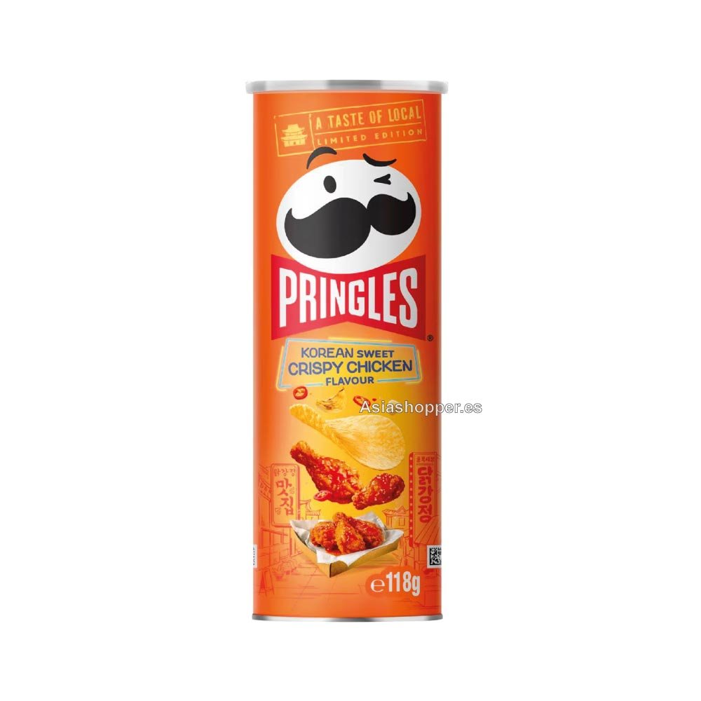 Pringles sabor Pollo Coreano Dulce Picante 100g NONGSHIM