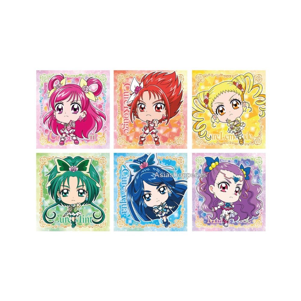 Barquillo Wafer con Pegatina Pretty Cure 14g BANDAI - Imagen 2