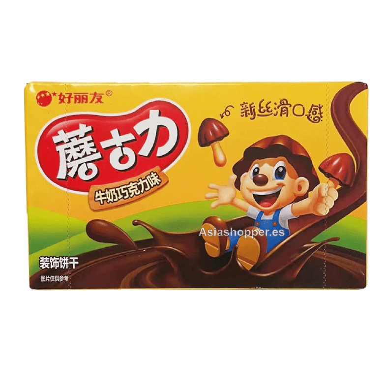 Galletas de Setas Chocolate con Leche 48g ORION