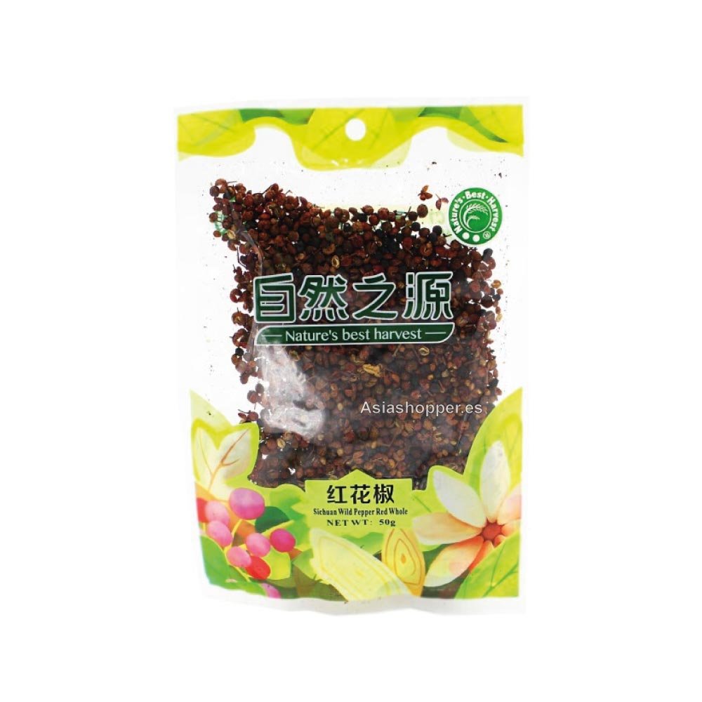 Pimienta Roja de Sichuan Entera 50g NATURE BEST HARVEST