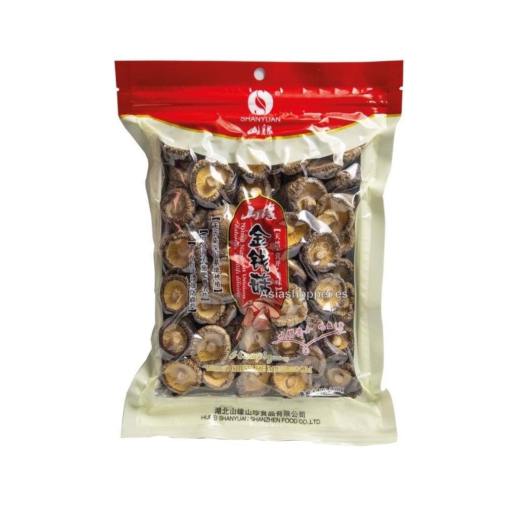 Setas Shiitake Deshidratadas 90g SHAN YUAN