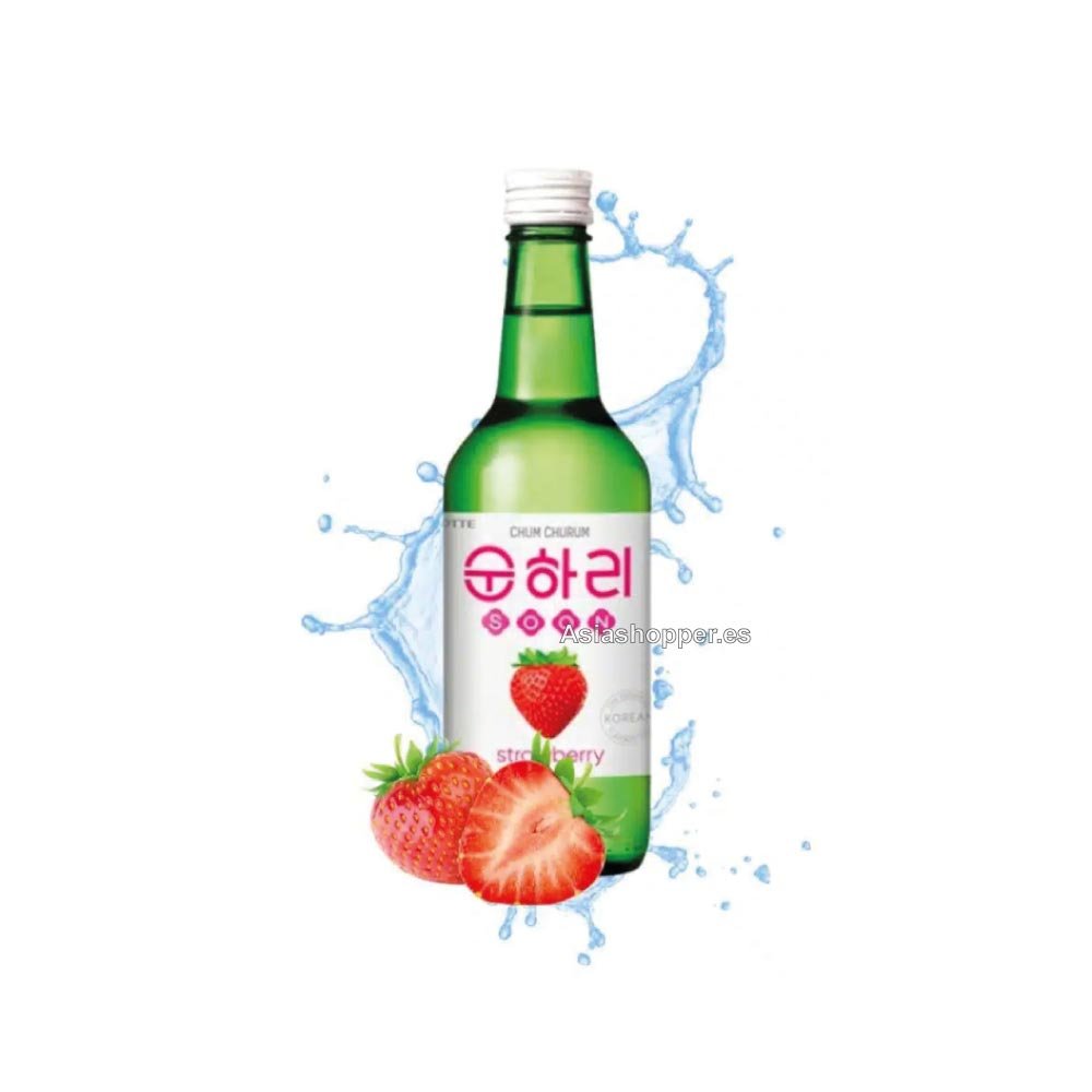 Soju Fresa 350ml CHUM CHURUM