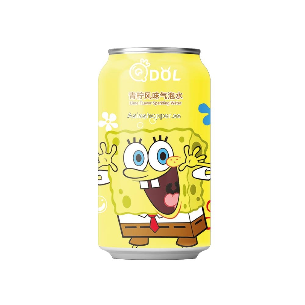 Bebida Bob Esponja Sabor a Lima 330ml QDOL