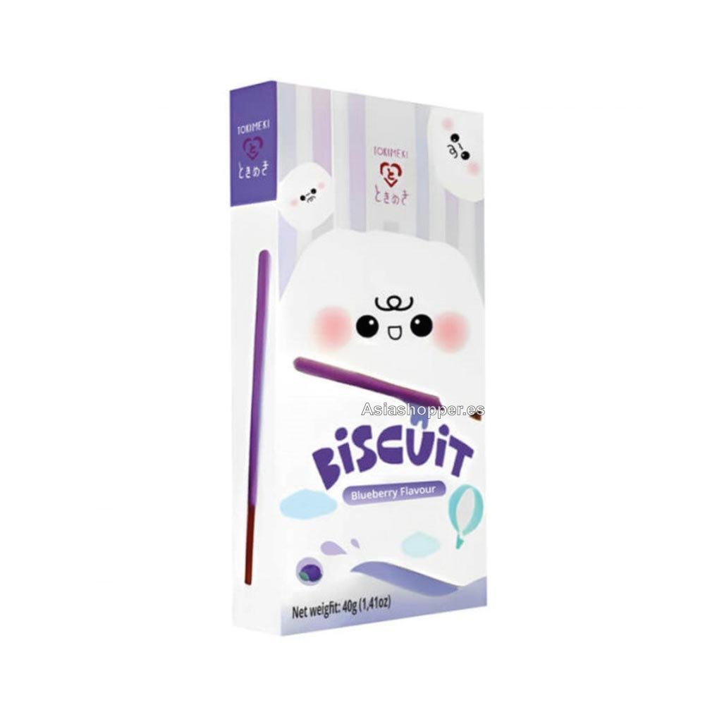 Palitos Recubiertos sabor Arándanos 40g TOKIMEKI