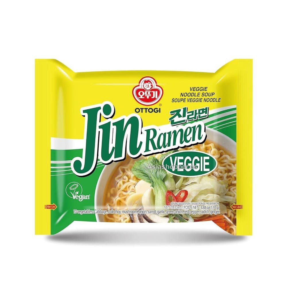 Jin Ramen Vegetal VEGAN 110g OTTOGI